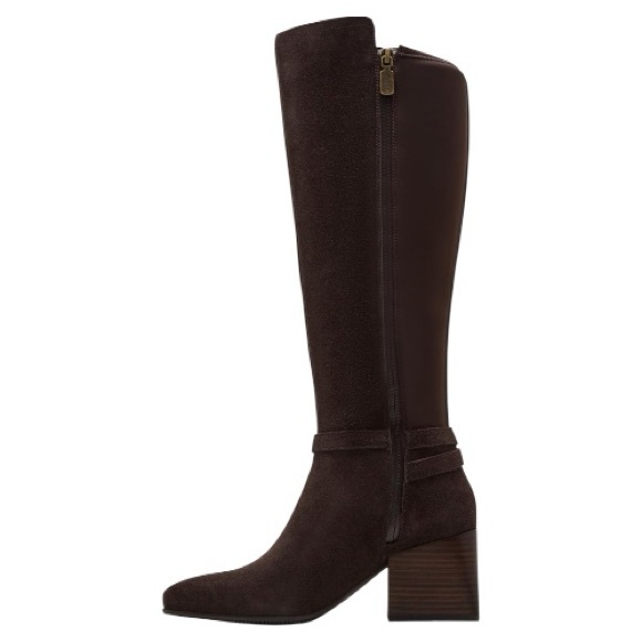 Blondo Women's Twyla Knee High Boots Size 6.5 Color Java Suede Waterproof NIB - Picture 3 of 9